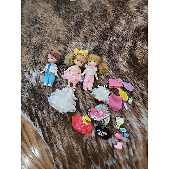 Licca-Chan Nakayoshi Kindergarten Dress-Up Doll Set Of 3